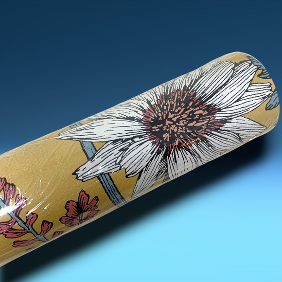 NEW InHome Peel & Stick Wallpaper Spring Meadow Yellow Floral 20.5" x 18' - Picture 8 of 12